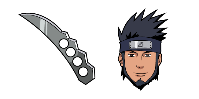 Naruto Asuma Sarutobi and Chakra Blade