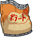 Naruto Choji Akimichi and Snack pointer