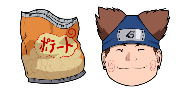 Naruto Choji Akimichi and Snack