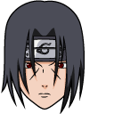 Naruto Itachi Uchiha and Crow cursor