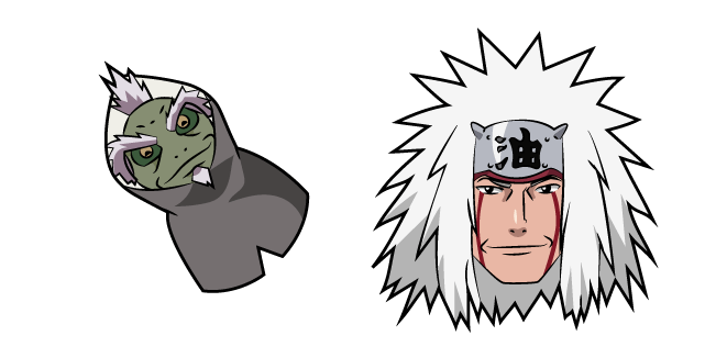 Naruto Jiraiya and Fukasaku