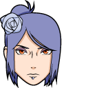 Naruto Konan and Paper Shuriken cursor