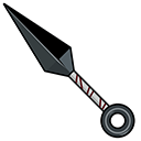 Naruto Sakura Haruno Kunai Shuriken pointer
