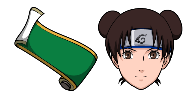 Naruto Tenten and Scroll