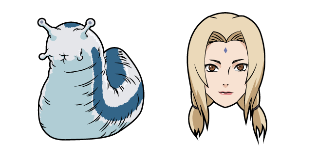 Naruto Tsunade and Katsuyu