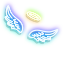 Neon Angel and Devil pointer