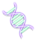 Neon Atom and DNA pointer