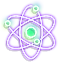 Neon Atom and DNA cursor
