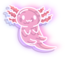 Neon Axolotl pointer
