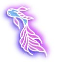 Neon Betta Fishes pointer