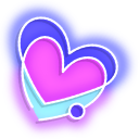 Neon Big Bang and Heart pointer