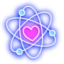 Neon Big Bang and Heart cursor