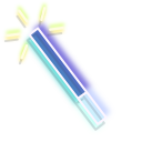 Neon Blue Magic Wand and Hat pointer