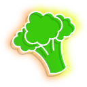 Neon Broccoli and Green Pepper pointer