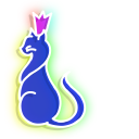 Neon Cat Queen pointer