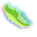 Neon Crocodile pointer