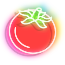 Neon Cucumber and Tomato cursor
