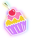 Neon Cupcake pointer