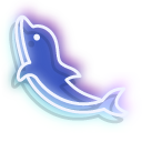 Neon Dolphin pointer