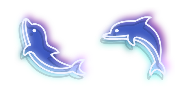Neon Dolphin