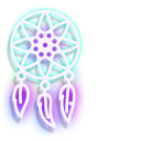 Neon Dream Catcher and Moon cursor