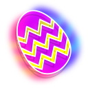 Neon Easter Egg and Chick pointer