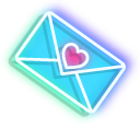 Neon Eiffel Tower and Love Letter pointer