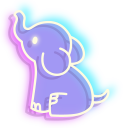 Neon Elephant pointer