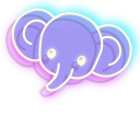 Neon Elephant cursor