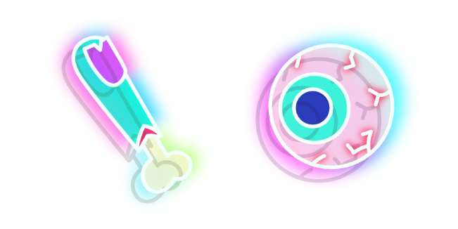 Neon Finger and Eye