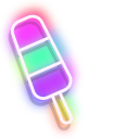 Neon Flamingo Swim Ring and Frozen Juice pointer