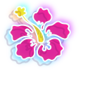 Neon Flower and Leaf cursor