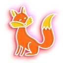 Neon Fox cursor