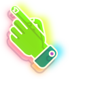 Neon Frankenstein pointer