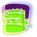 Neon Frankenstein cursor