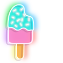 Neon Ice Cream cursor