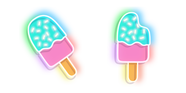 Neon Ice Cream
