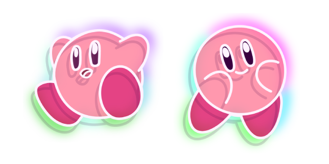 Neon Kirby