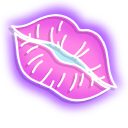 Neon Kiss and Vampire Lips pointer