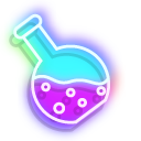 Neon Laboratory Flask pointer