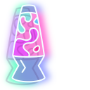 Neon Lava Lamp cursor