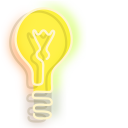 Neon Light Bulb cursor