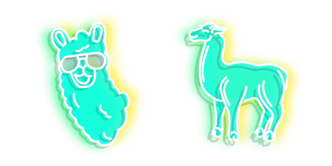 Neon Llama