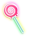 Neon Lollipop and Candy pointer