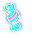 Neon Lollipop and Candy cursor