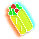 Neon Milk Shake and Shawarma cursor