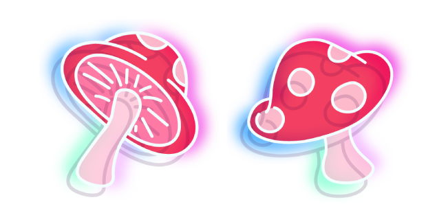 Neon Mushroom