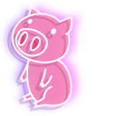 Neon Pig pointer