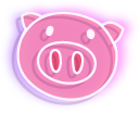 Neon Pig cursor