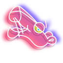 Neon Pink Panther pointer